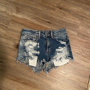 American Eagle Distressed Denim Short